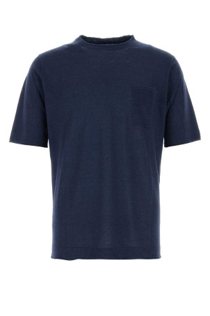 Navy blue knit t-shirt Multicolor PALTO' (B62PAMELOAFR)