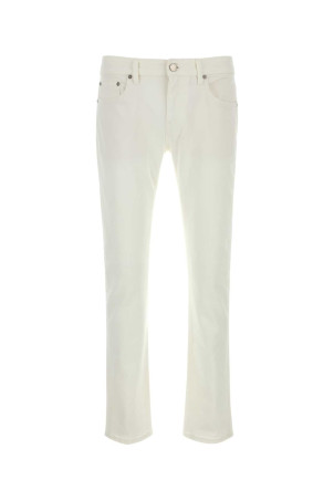 White stretch denim jeans PT TORINO (C5DP05Z0OA14T0)