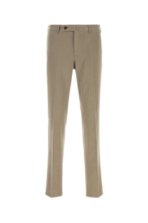 Dove grey stretch cotton blend pant PT TORINO (COVT01Z00CL1TU91)