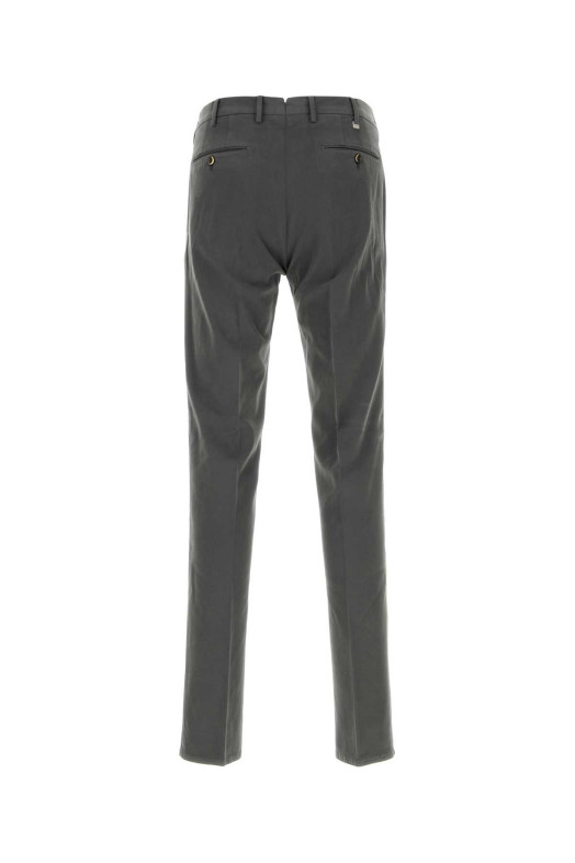 Grey stretch cotton blend pant PT TORINO (COVT01Z00CL1TU91)