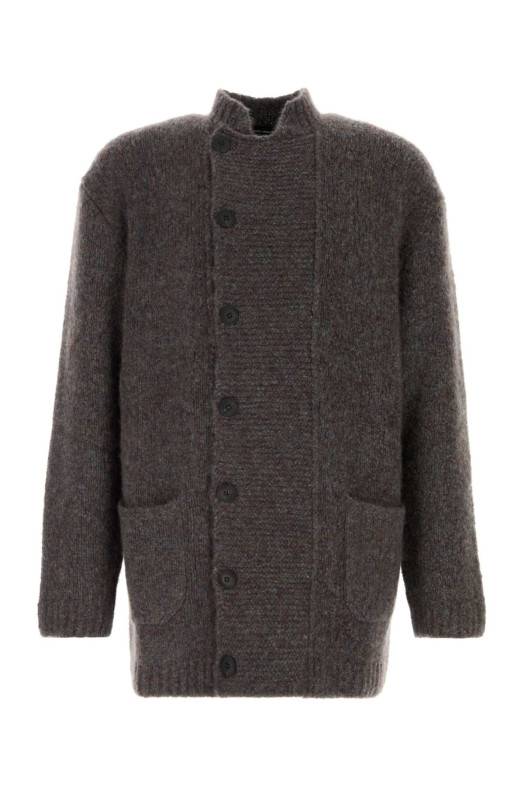 Разноцветный кардиган из кашемировой смеси GIORGIO ARMANI (GM004447AF30100)