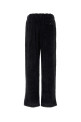 Брюки из вельвета цвета «антрацит» с широкими брючинами GIORGIO ARMANI (GM004538TE23799)