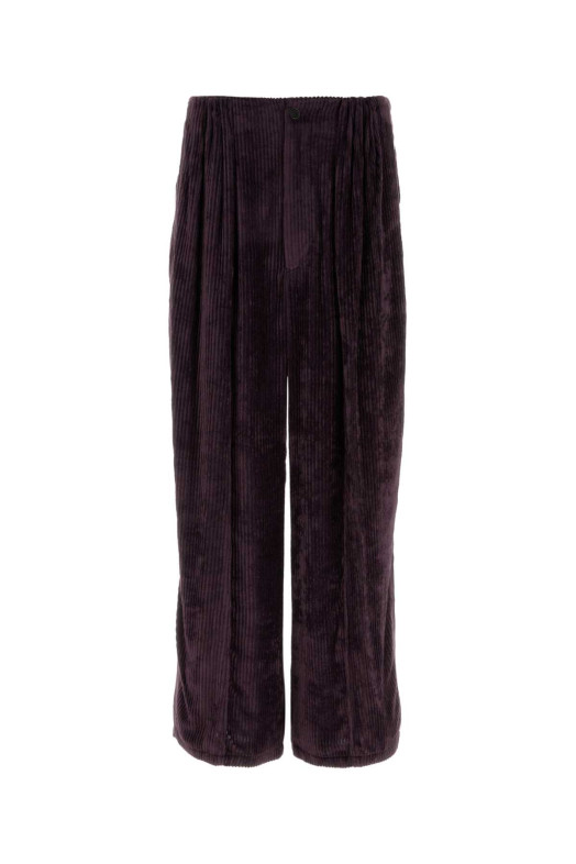 Purple corduroy wide-leg pant GIORGIO ARMANI (GM004542TE23799)