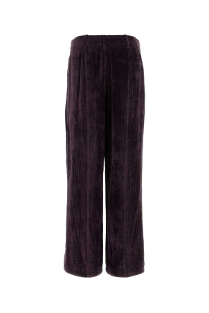 Purple corduroy wide-leg pant GIORGIO ARMANI (GM004542TE23799)