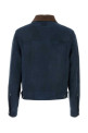 Navy blue suede jacket Black LOEWE (H526Y34LBN)