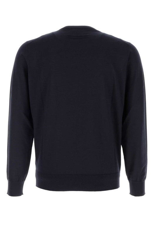 Midnight blue cashmere blend sweater ZEGNA (RE8J00110)