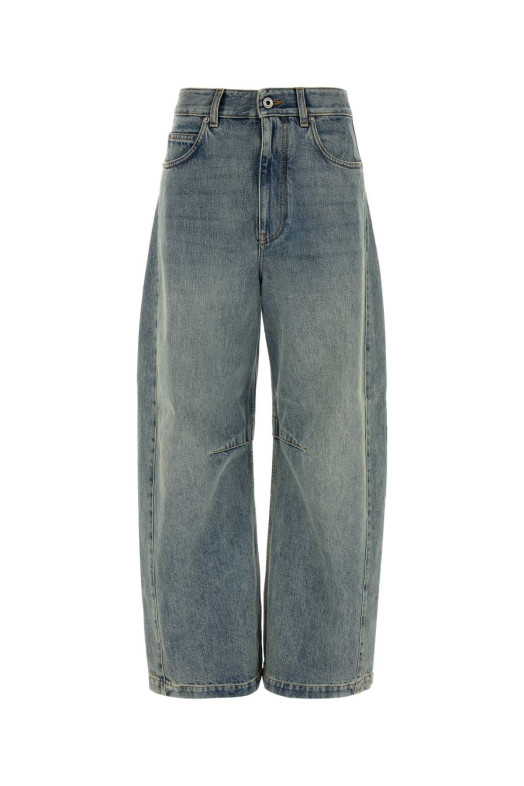 Denim wide-leg jeans LOEWE (S359Y11XEI)