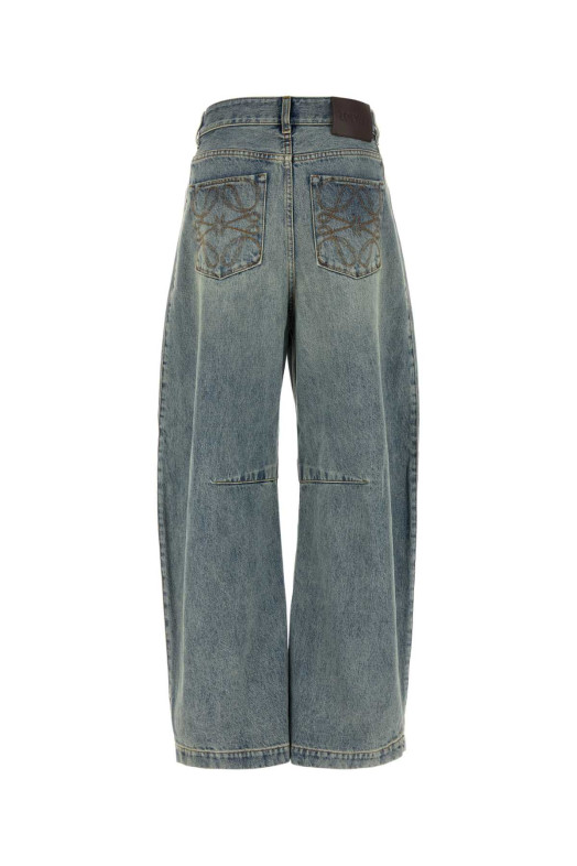 Denim wide-leg jeans LOEWE (S359Y11XEI)