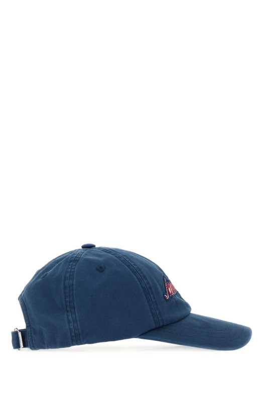 Blue cotton baseball cap AMI (UCP290AW0052)