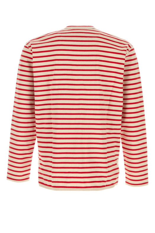 Embroidered cotton oversize t-shirt JUNYA WATANABE (WQT012051)