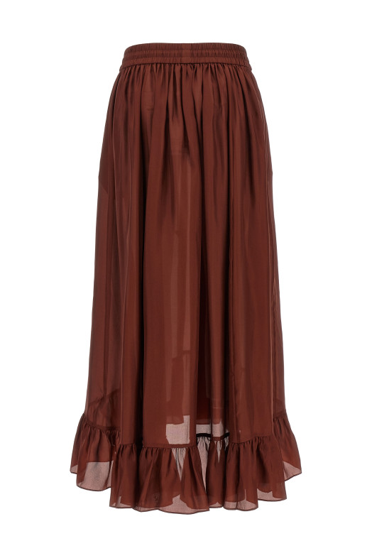 'Aster' skirt Bordeaux