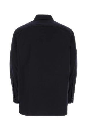 Midnight blue stretch cotton shirt VALENTINO GARAVANI (4V3CIO059UA)
