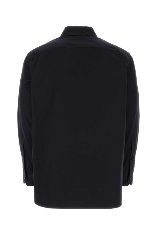 Midnight blue stretch cotton shirt VALENTINO GARAVANI (4V3CIO059UA)