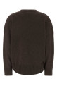 Chocolate cashmere oversize Anton sweater Brown LOULOU DE SAISON (ANTONLDS)