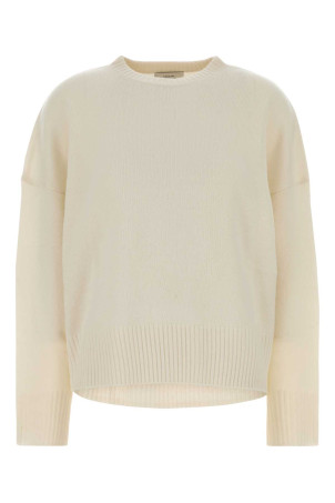 Ivory cashmere oversize Anton sweater Beige LOULOU DE SAISON (ANTONLDS)