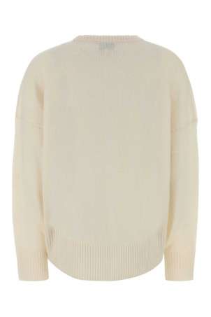 Ivory cashmere oversize Anton sweater Beige LOULOU DE SAISON (ANTONLDS)