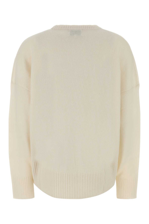 Ivory cashmere oversize Anton sweater Beige LOULOU DE SAISON (ANTONLDS)