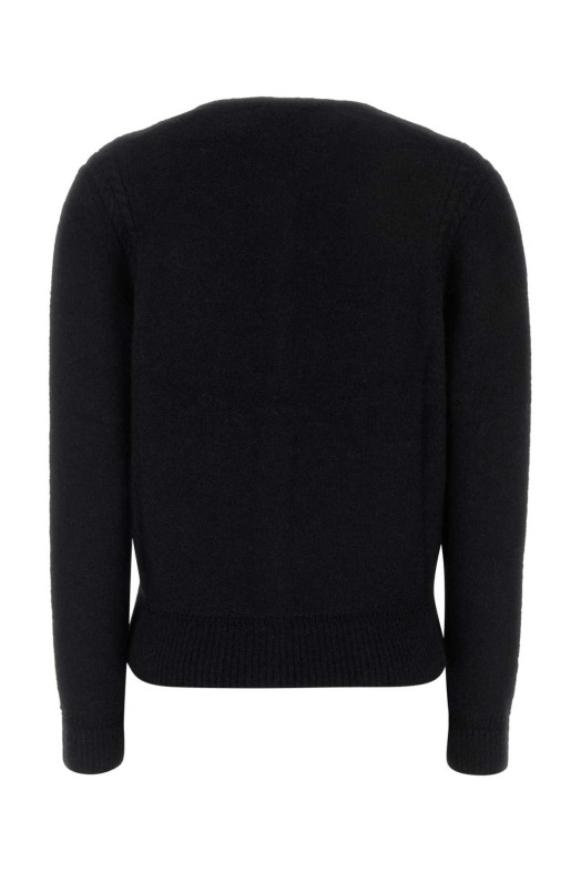 Black alpaca blend Naia cardigan ISABEL MARANT ETOILE (CA0185FAA1L68E)