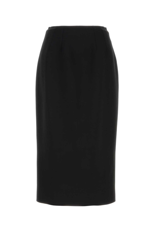DOUBLE CREPE LANA GR520 TP Black DOLCE & GABBANA (F4C4STFU2L8) DOLCE & GABBANA