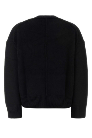 Black wool Pia sweater Black LOULOU DE SAISON (PIALDS)