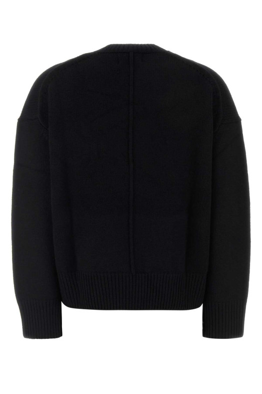 Black wool Pia sweater Black LOULOU DE SAISON (PIALDS)