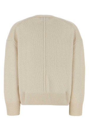 Ivory wool Pia sweater Beige LOULOU DE SAISON (PIALDS)