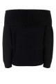 Black stretch cashmere Sibyl sweater Black LOULOU DE SAISON (SIBYL)