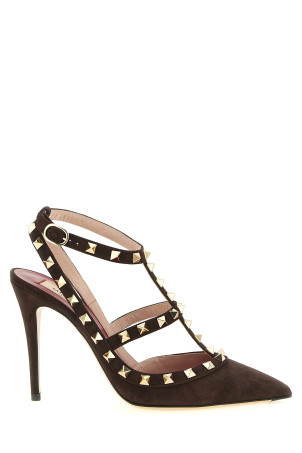 Valentino Garavani 'Rockstud' pumps Brown