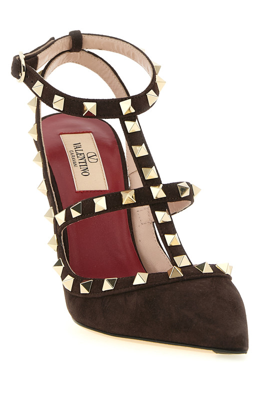 Valentino Garavani 'Rockstud' pumps Brown