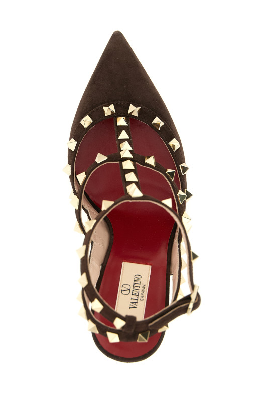 Valentino Garavani 'Rockstud' pumps Brown
