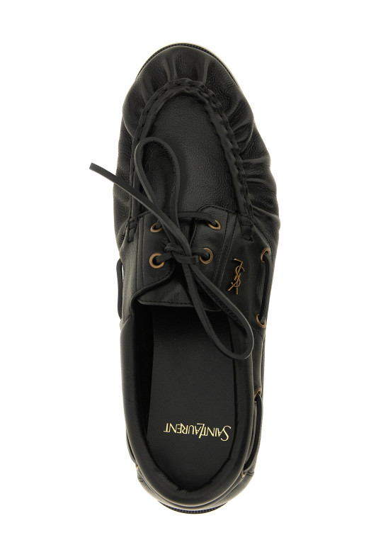 «Loafer Bateau» — лоферы черного цвета A002HL25VAA1000