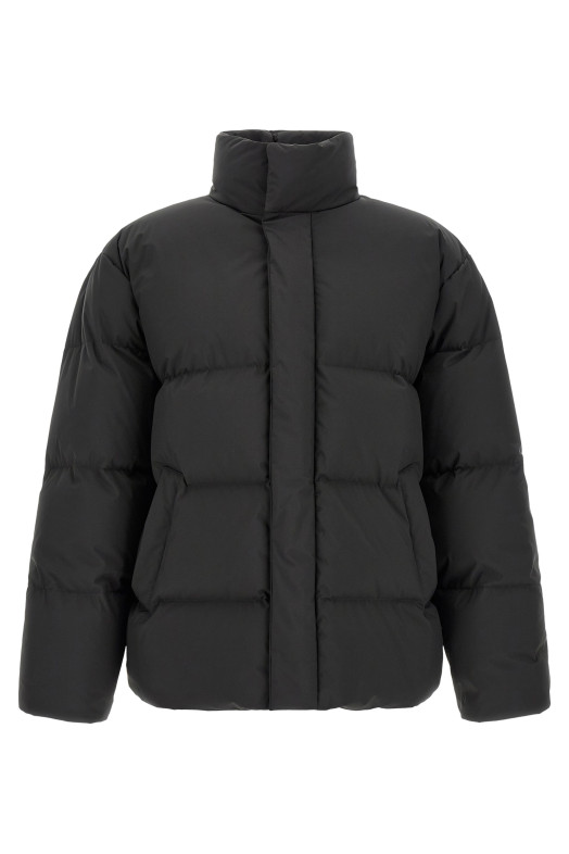 Пуховик с высоким воротником, черный SAINT LAURENT 875289YZ9EF1001