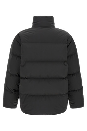 High neck down jacket Black