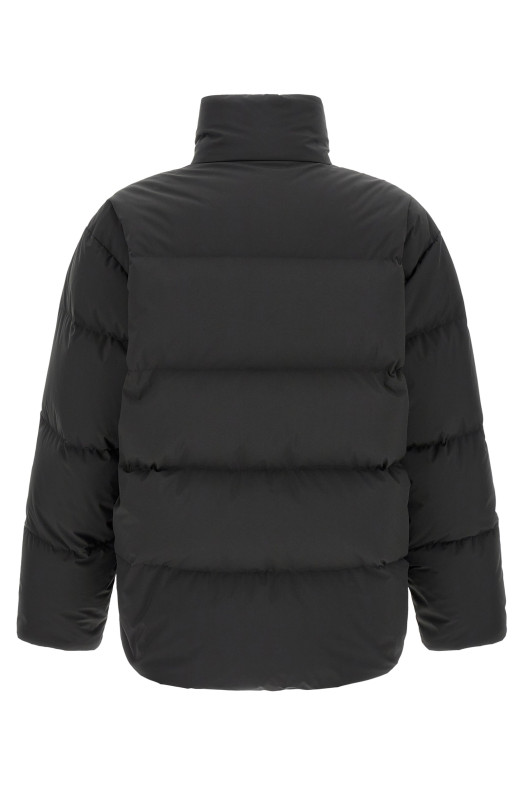 Пуховик с высоким воротником, черный SAINT LAURENT 875289YZ9EF1001
