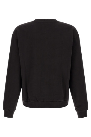 Logo plaque sweatshirt Black