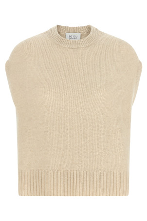 '9040' vest Beige