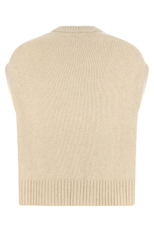 '9040' vest Beige
