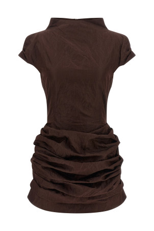 '48' dress Brown