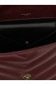 'Loulou' medium shoulder bag Bordeaux