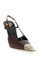 'Jeanne' slingback Bordeaux