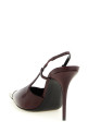 'Jeanne' slingback Bordeaux