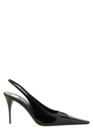 'Babylone' slingbacks Black
