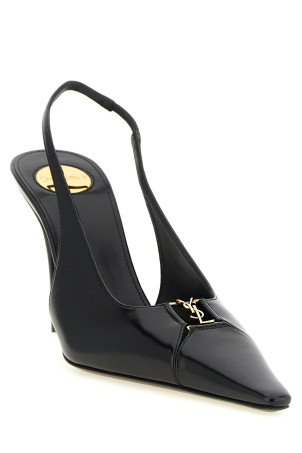 'Babylone' slingbacks Black