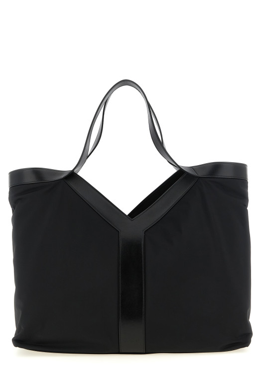 'Y' large shopping bag Black