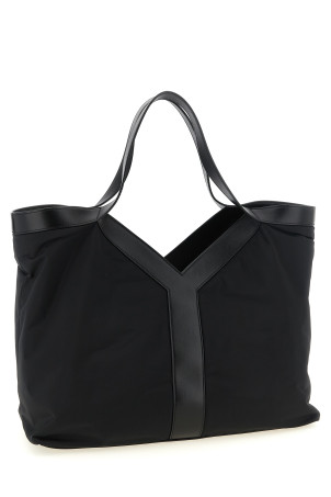 'Y' large shopping bag Black