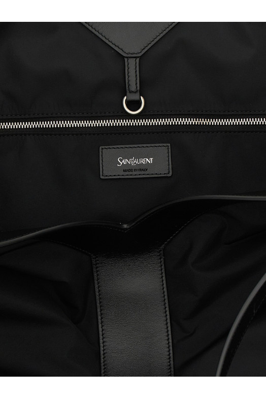 'Y' large shopping bag Black