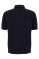 Поло с вышитым логотипом, синее DOLCE & GABBANA GXZ16ZJDVIQB0665