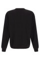 Logo embroidery sweatshirt Black