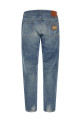 Logo plaque jeans Blue