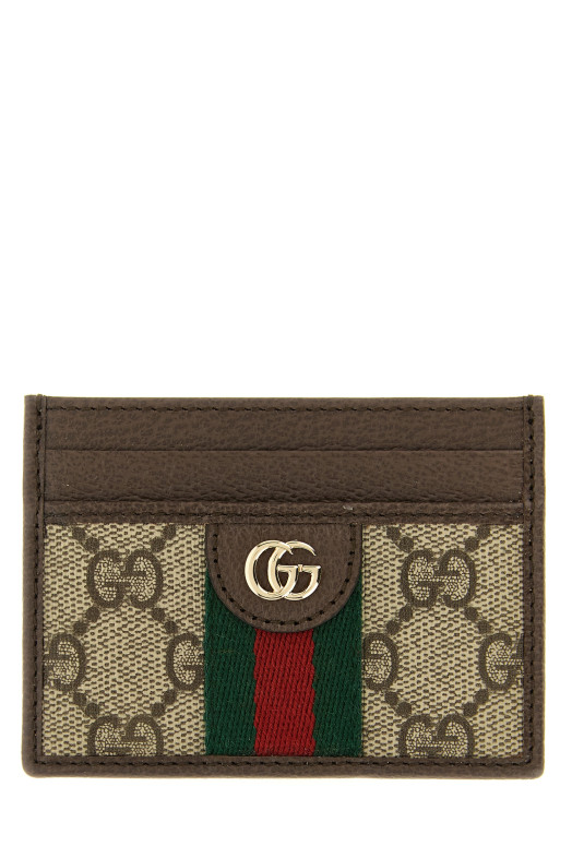 'Ophidia' card holder Brown